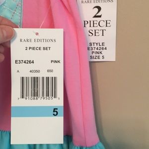 Rare Editions Matching Sets - Rare Editions Size 5 Brand New Rare Editions Matching Sets - Rare Editions Size 5 Brand New